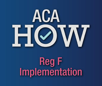 ACA How Reg F
