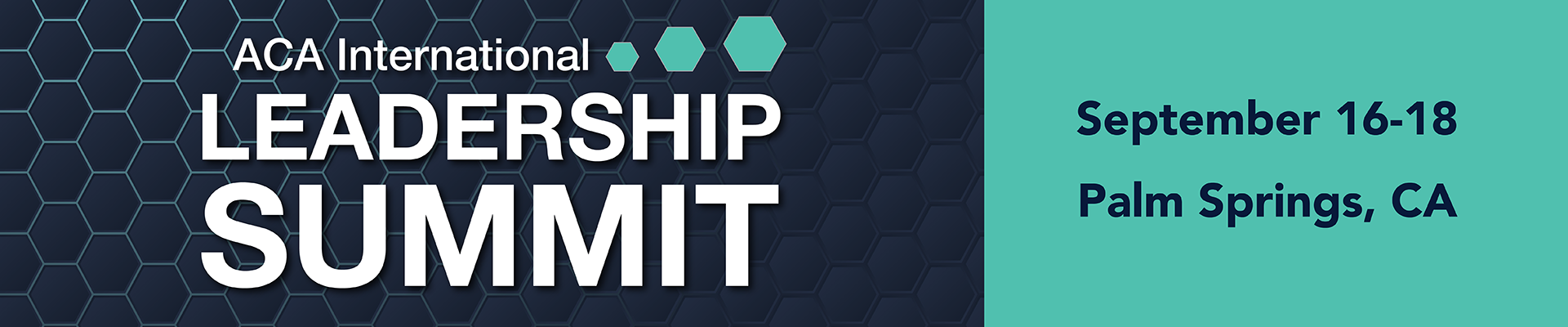 ACA International Leadership Summit 2024 logo